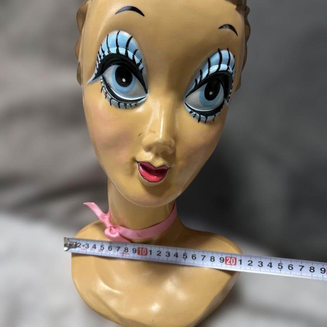 ツィギー　ツィッギー　twiggy マネキンヘッド　ヘッドマネキン　ヴィンテージ
