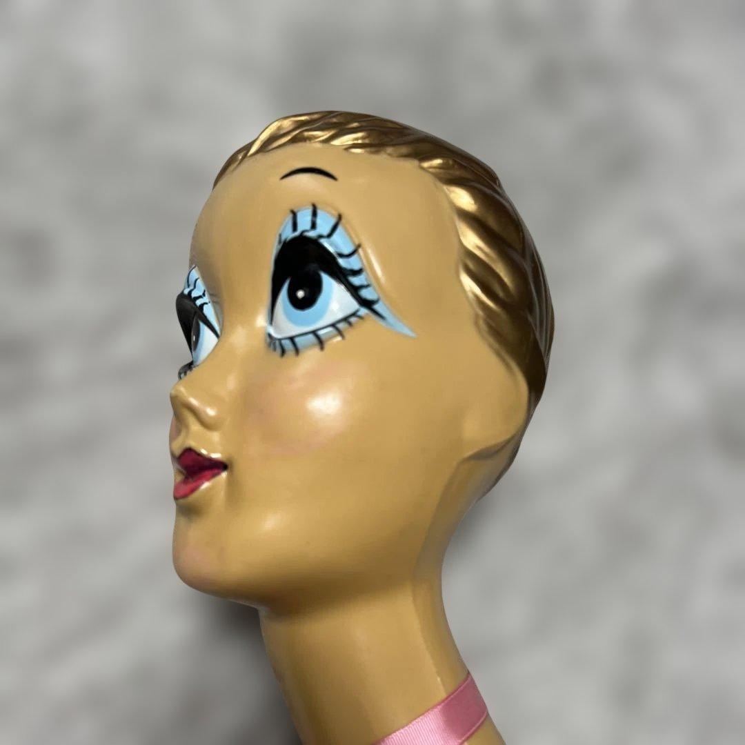 ツィギー　ツィッギー　twiggy マネキンヘッド　ヘッドマネキン　ヴィンテージ
