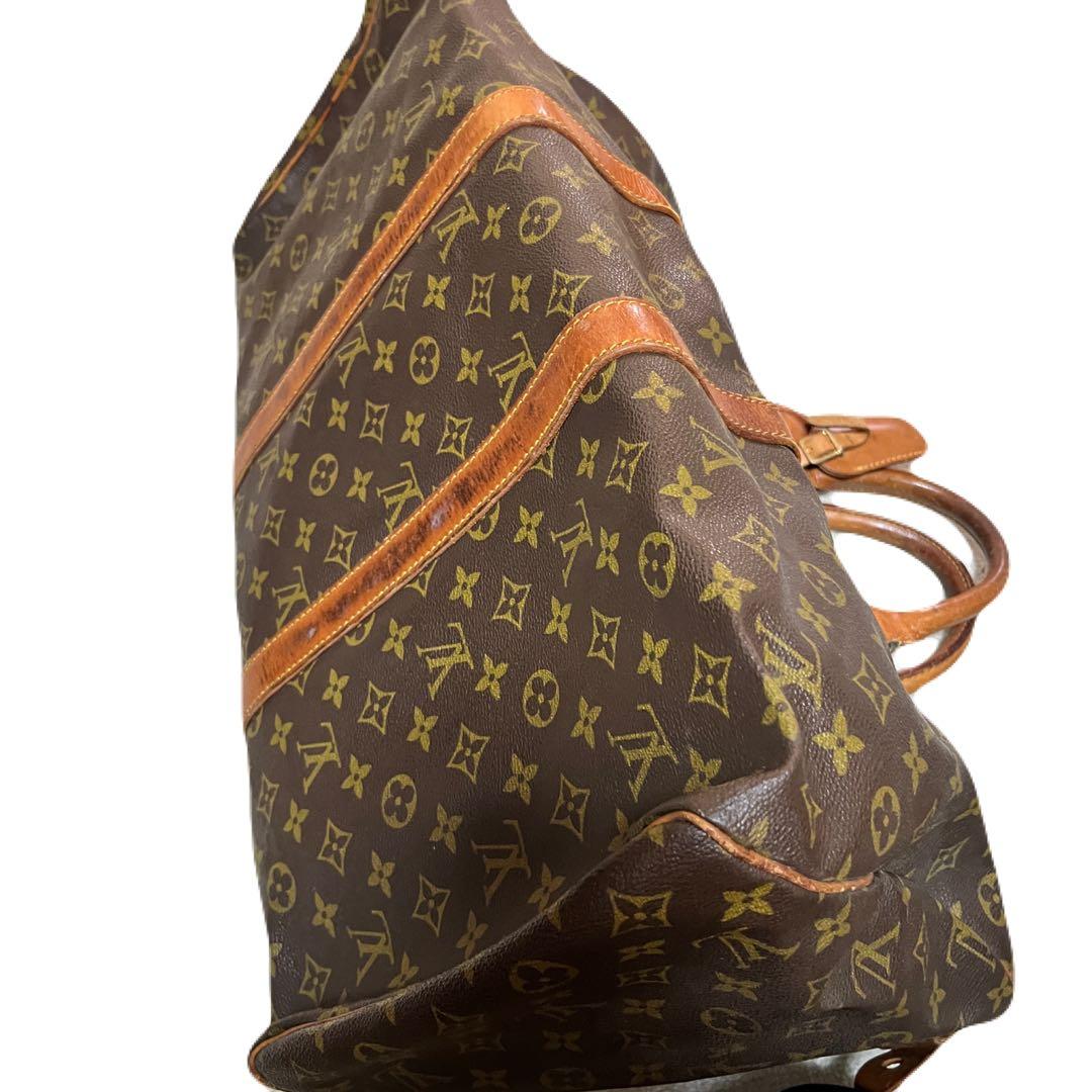 Louis Vuitton モノグラム ボストンバッグ キーポル50 製造番号有