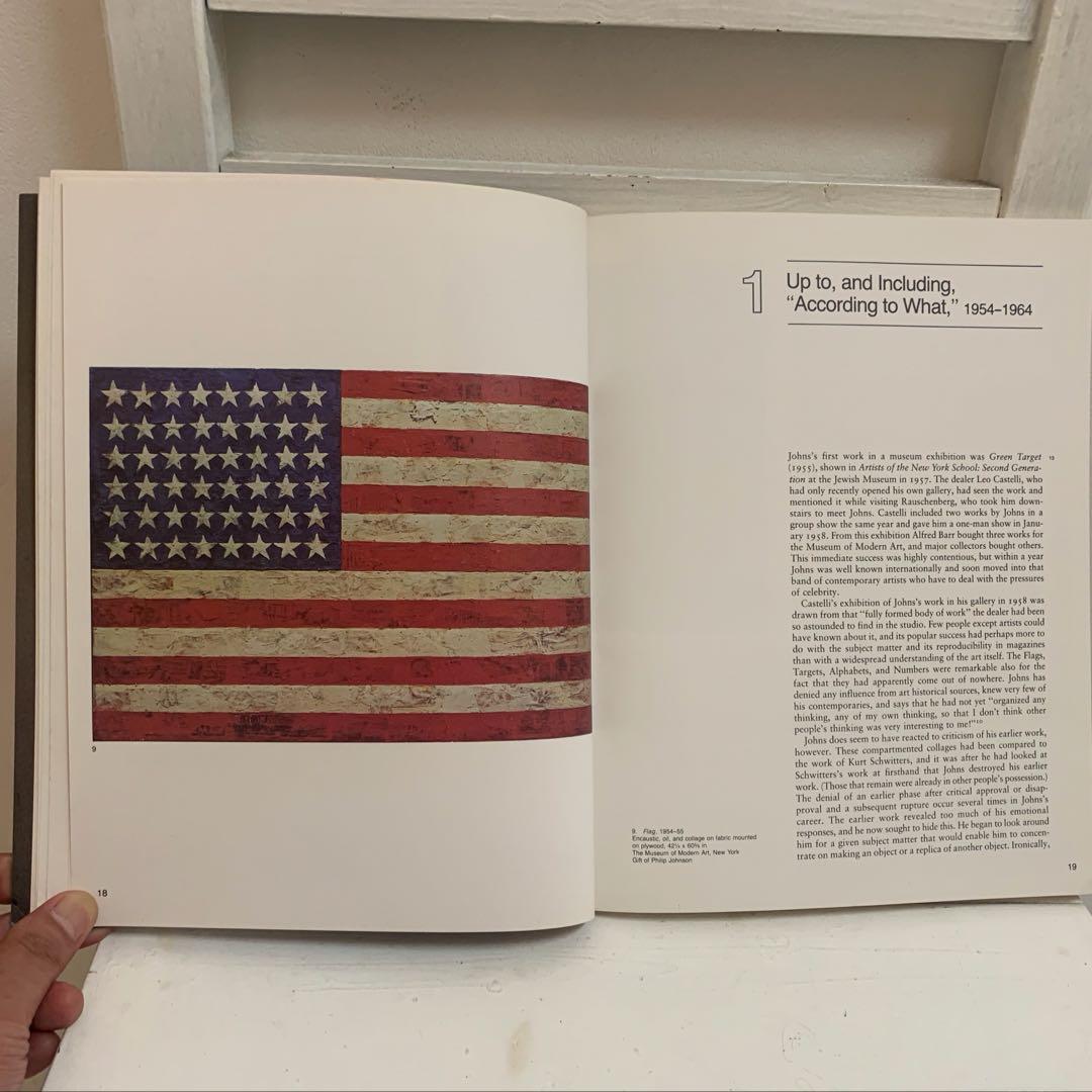 Jasper Johns ジャスパー・ジョーンズ1984年 初版 画集 BOOK