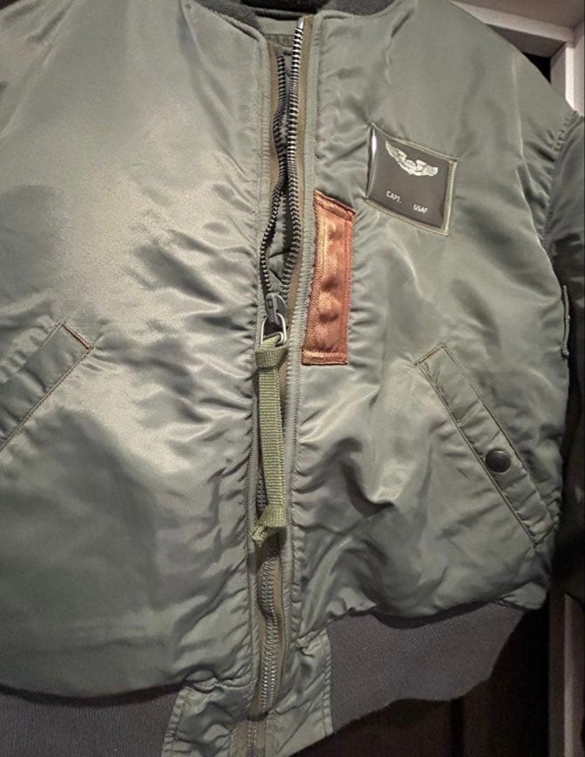 菅田将暉着用　デッドストック　90s タグ付　バズリクソンズ　MA-1