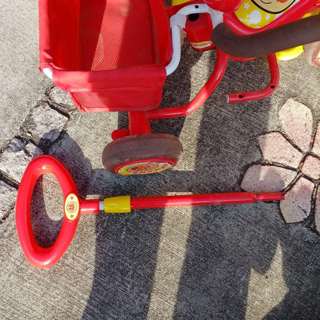 価格相談OK！　アンパンマン 三輪車 　サンシェード付