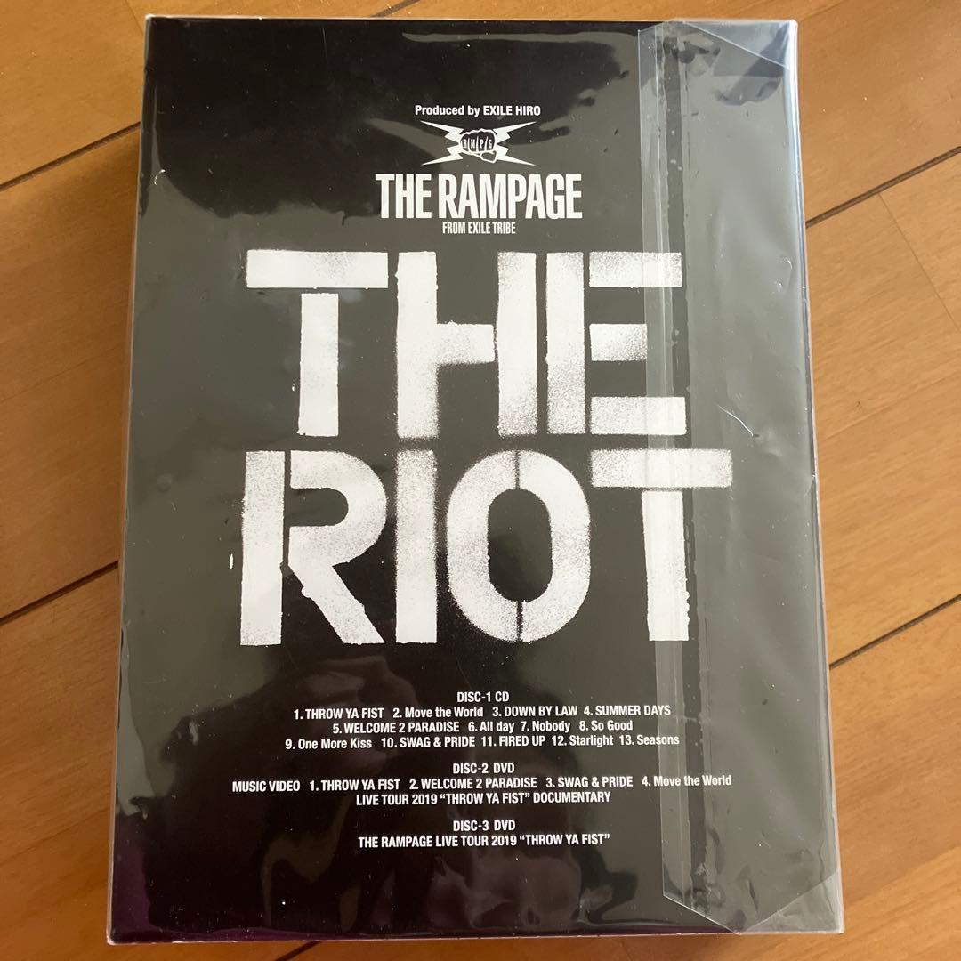 邦画・日本映画 THE RAMPAGE THE RIOT CD +2DVD