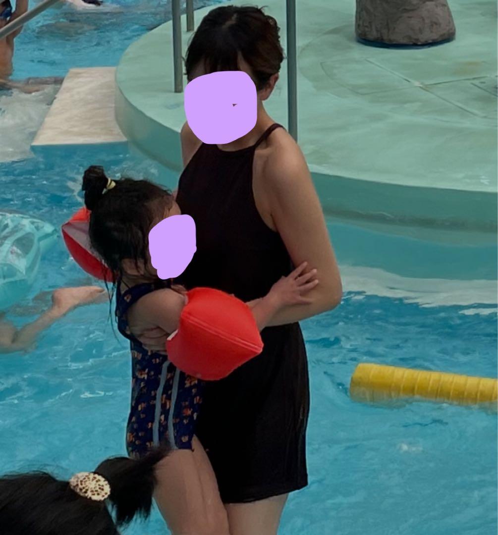 ＜Lepidos＞ハイネックホルターネックロンパース 水着　スイムウェア