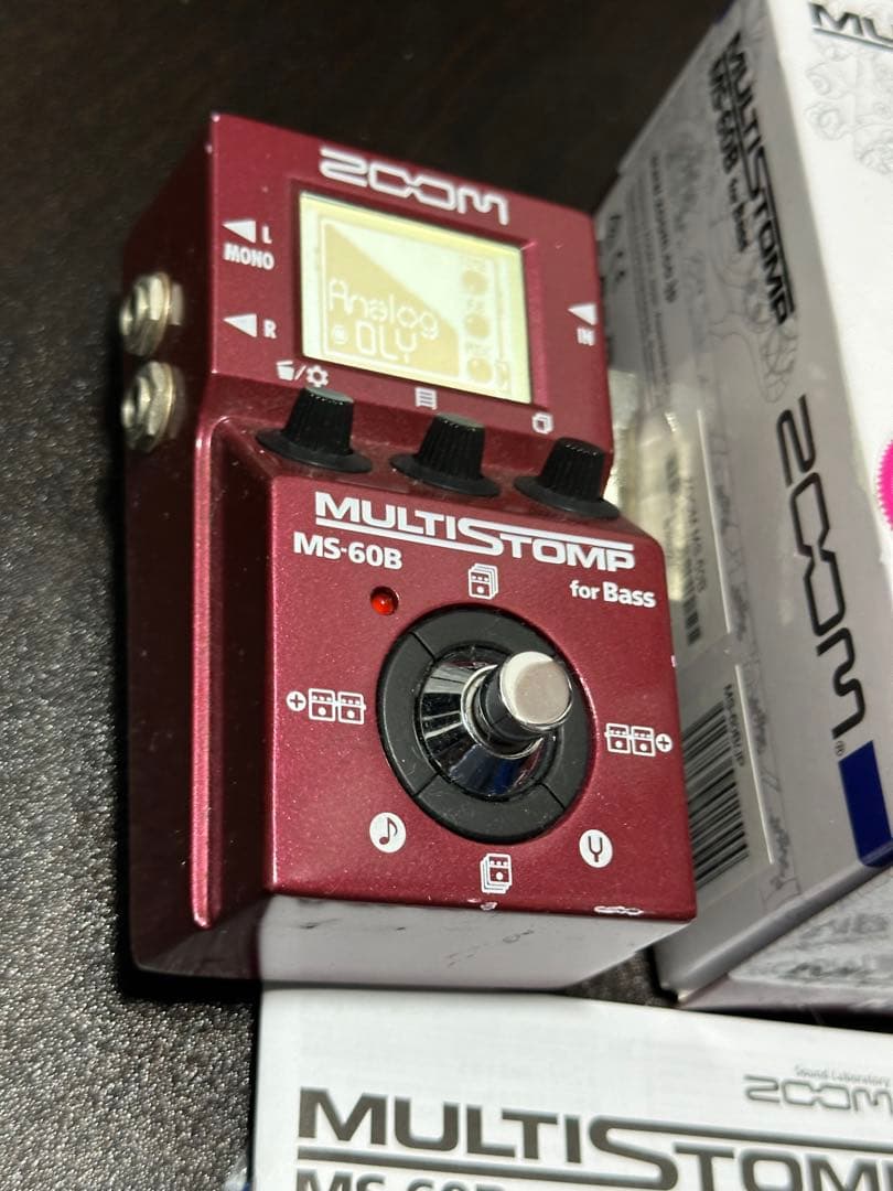 ZOOM MULTISTOMP MS-60B マルチエフェクター