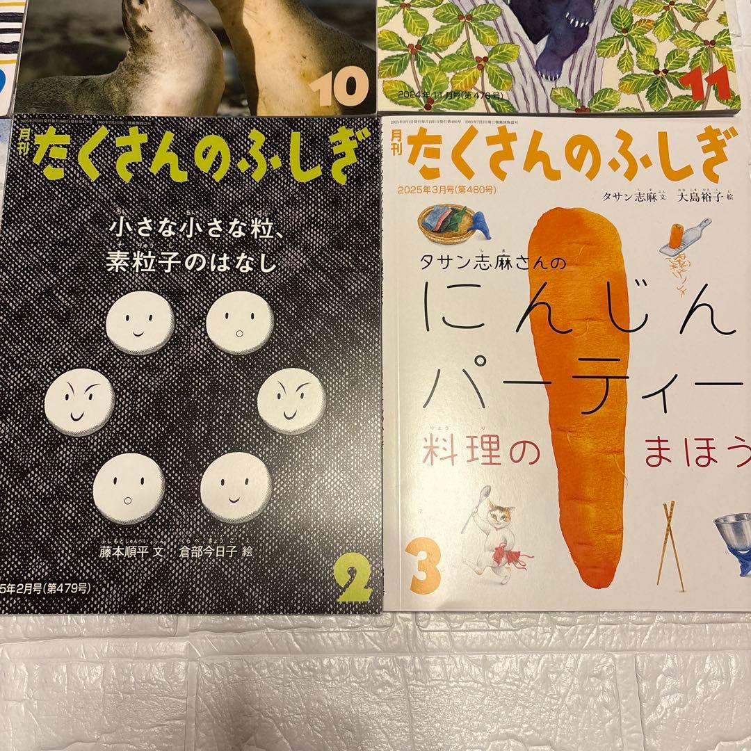 月刊たくさんのふしぎ　2024.4〜2025.3 12冊セット