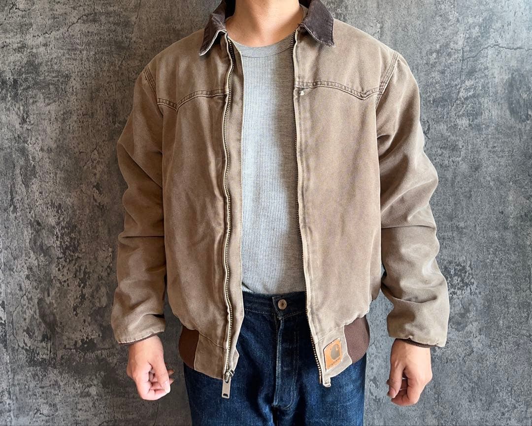 Carhartt J14CHT ベージュ ブルゾン M