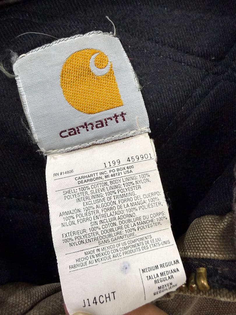 Carhartt J14CHT ベージュ ブルゾン M
