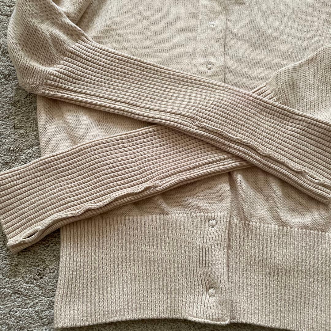 THE SHINZONE ◾️COTTON LONG RIB CARDIGAN