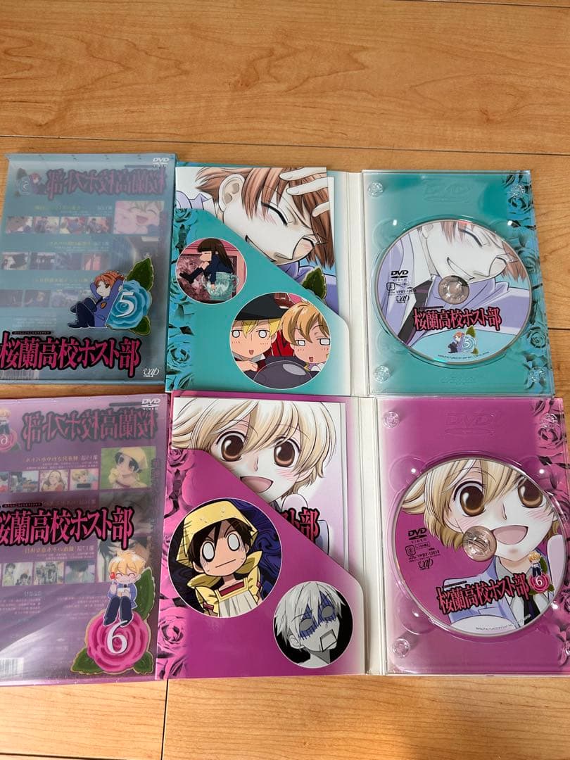 桜蘭高校ホスト部 dvd 全巻 セット 初回限定版フィギュア➕おまけ付