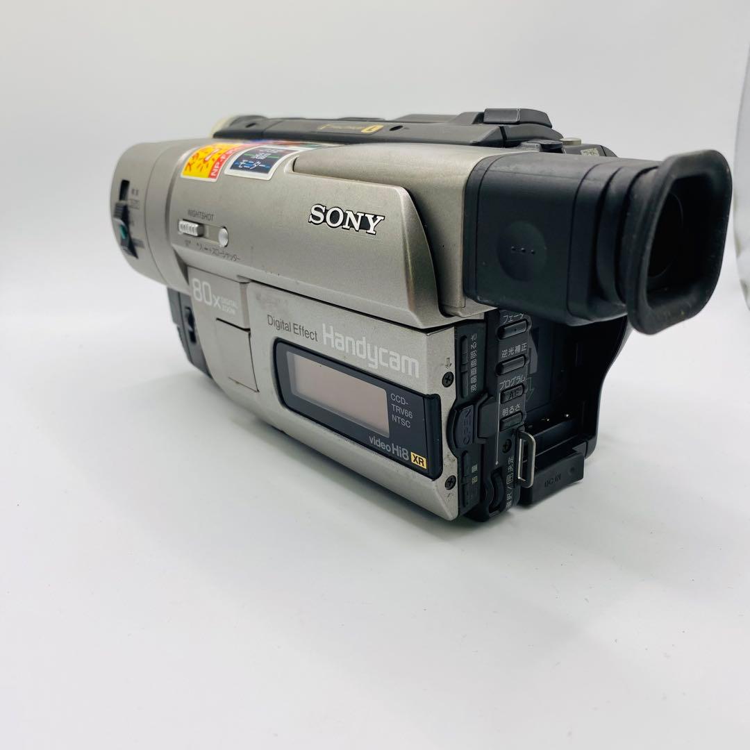 【動作確認済み】 SONY CCD-TRV66ビデオカメラ