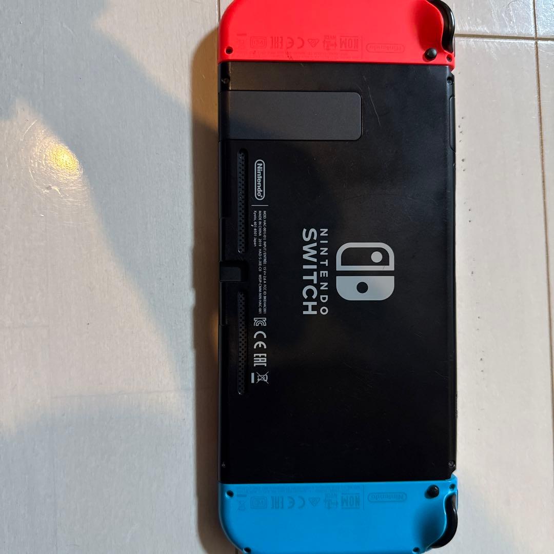 Nintendo Switch 本体 青/赤 付属品付き+sdカード64GB