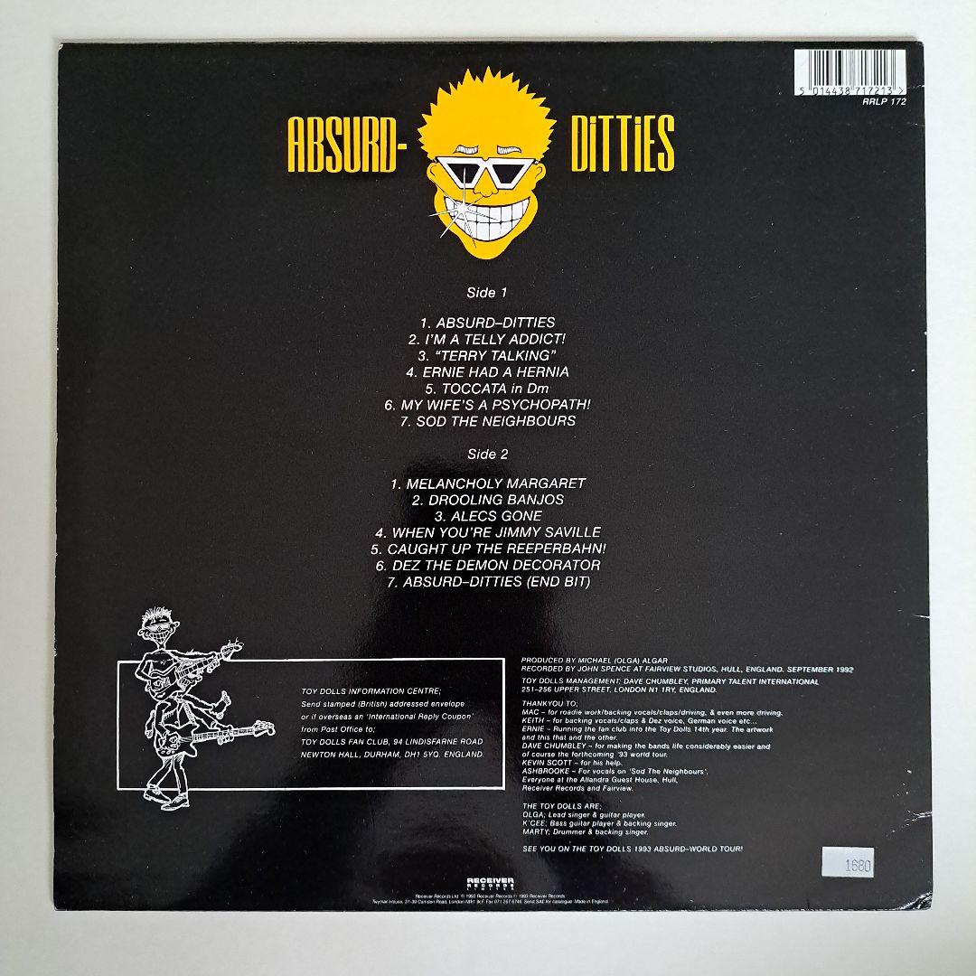 Toy Dolls トイドールズ LP2枚 パンク ロンドンナイト チバユウスケ