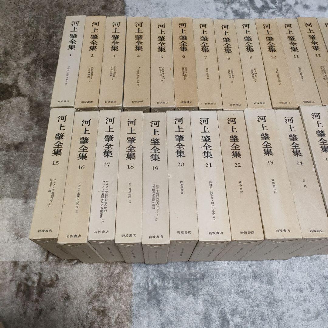 河上肇全集 全28巻セット 岩波書店