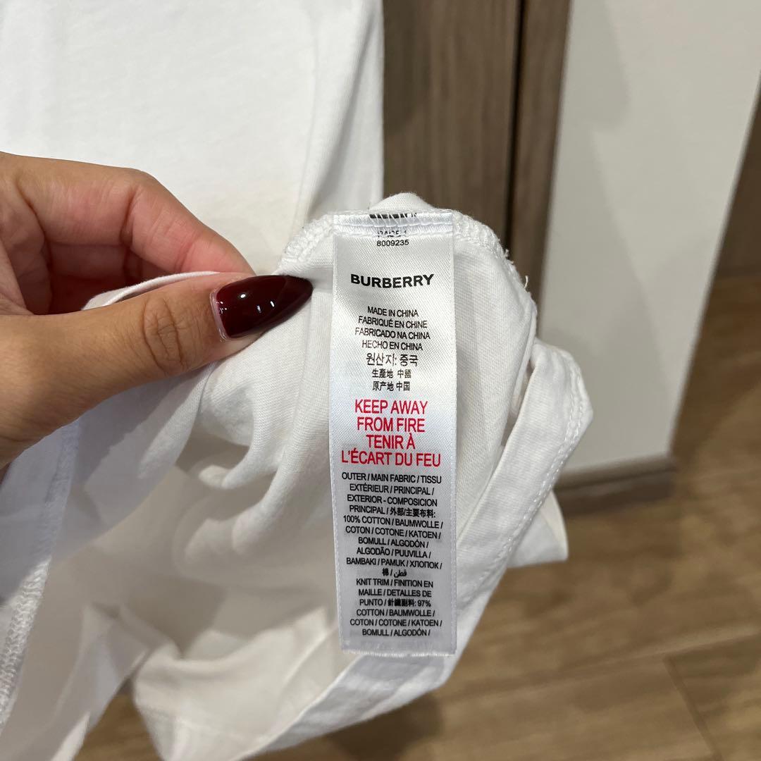 BURBERRY ロゴ Tシャツ ホワイト