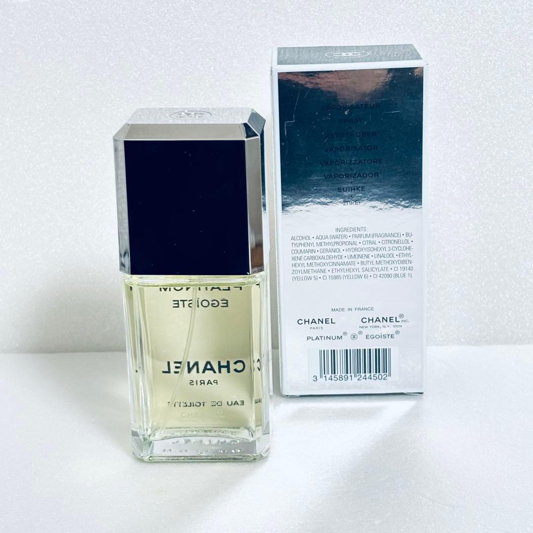 【ほぼ未使用】CHANEL エゴイスト プラチナム 50ml シャネル 美品