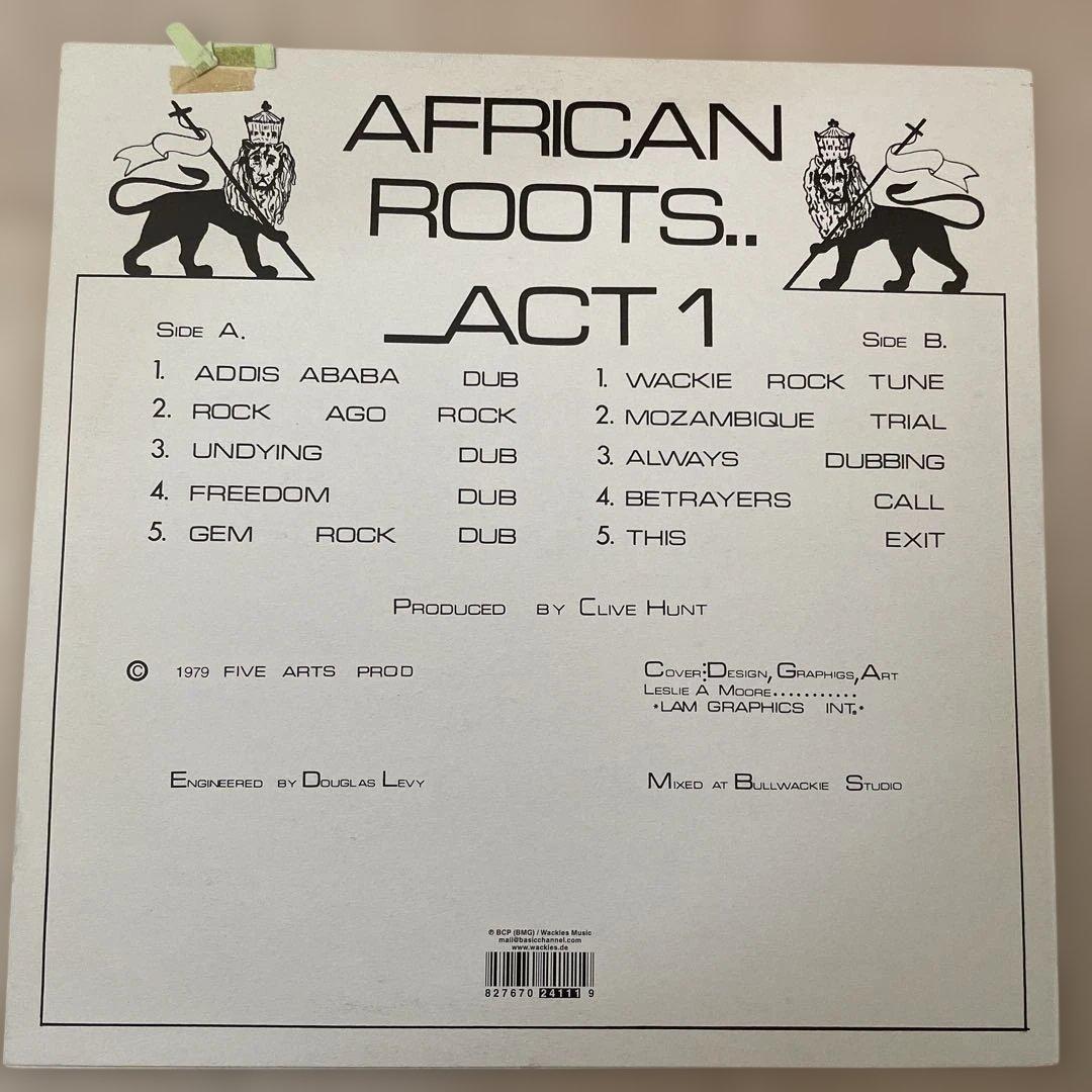 洋楽 AFRICAN ROOTS.. ACT 1