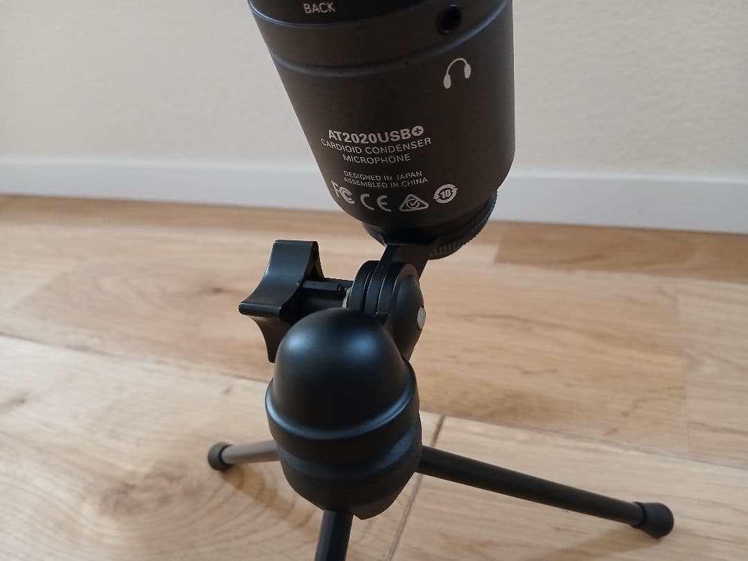 マイク audio-technica at2020usb+