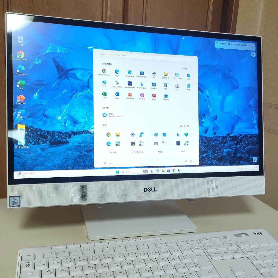 DELL 液晶一体型 Win11／Office／NVMe SSD／タッチ液晶