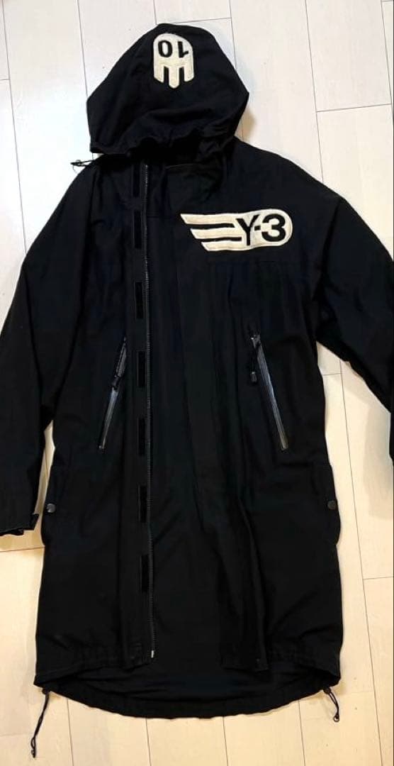 w*g様 Y-3 ブラック メンズコートモッズコート