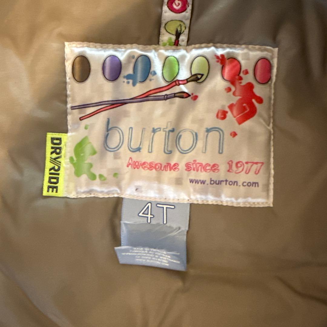 BURTON キッズウェア上下セット　4T