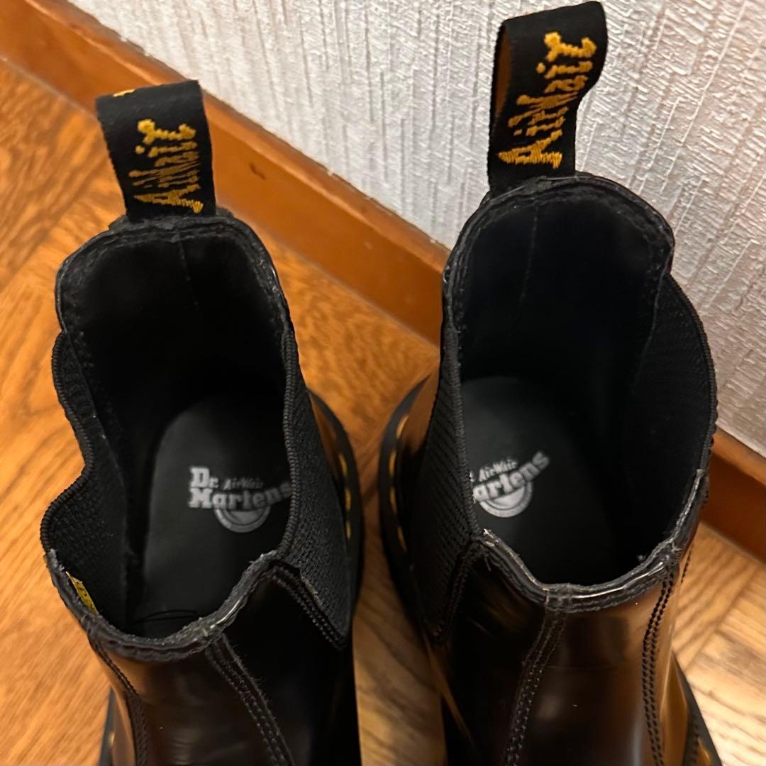 Dr. Martens 2976 QUAD チェルシーブーツブラック サイドゴア