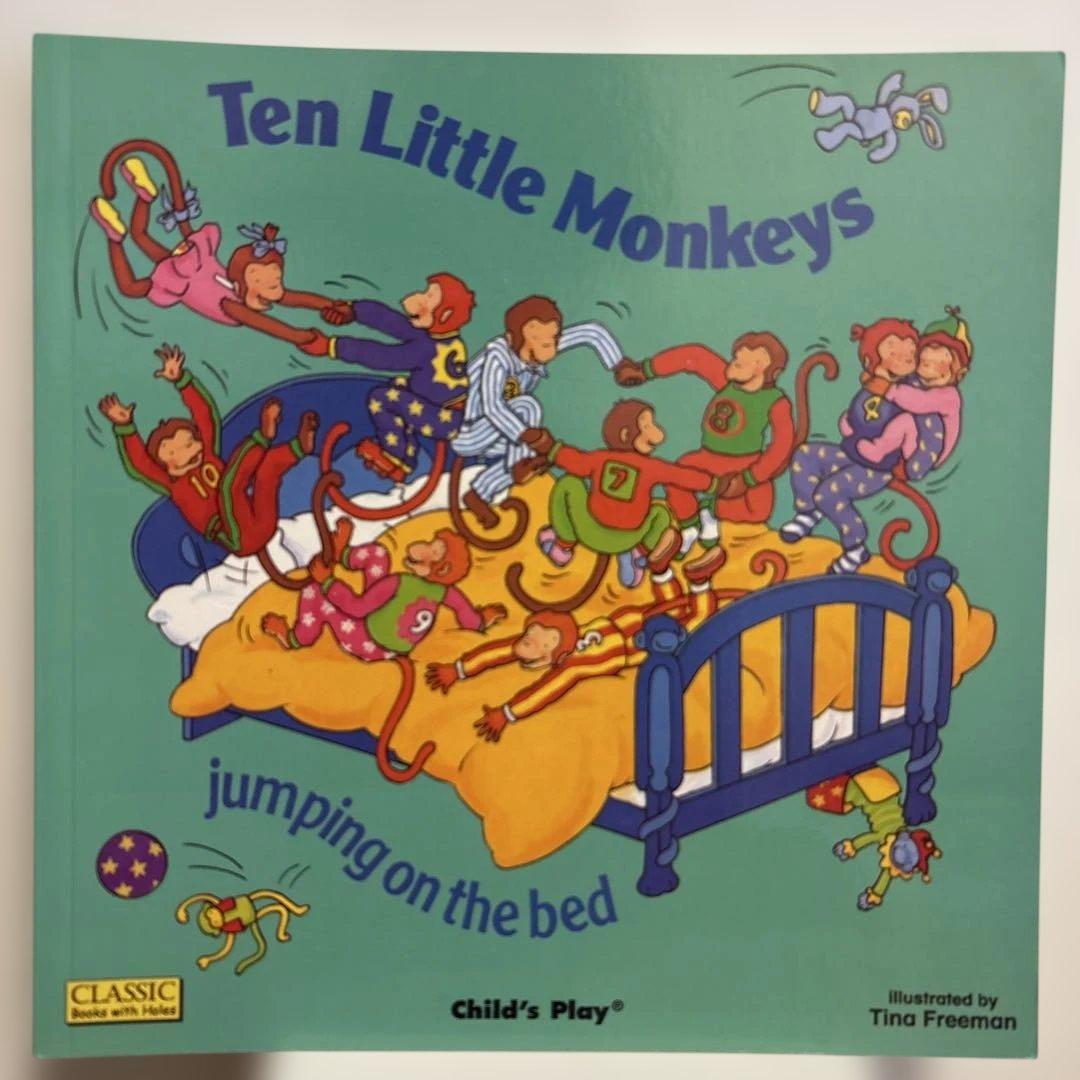 英語絵本9冊　Ten Little Monkeys 他Child's Play