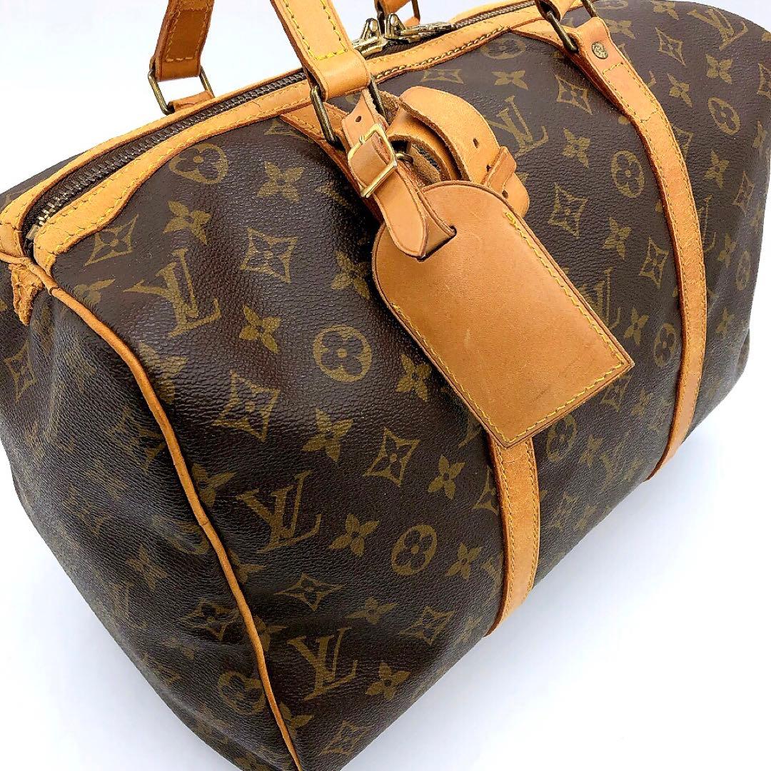 【LOUIS VUITTON】サックスプール35 ボストンバッグ　モノグラム