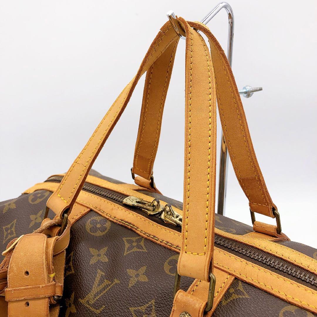 【LOUIS VUITTON】サックスプール35 ボストンバッグ　モノグラム