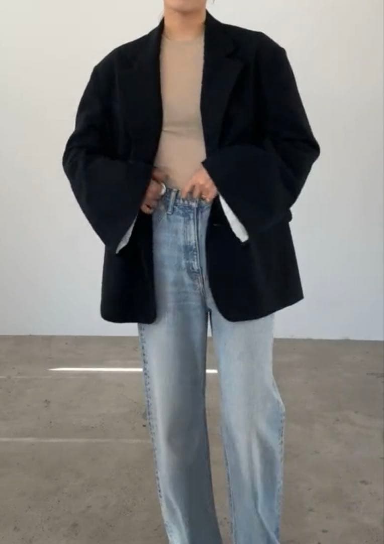 CLANE LOOSE BELL SLEEVE JACKET サイズ1