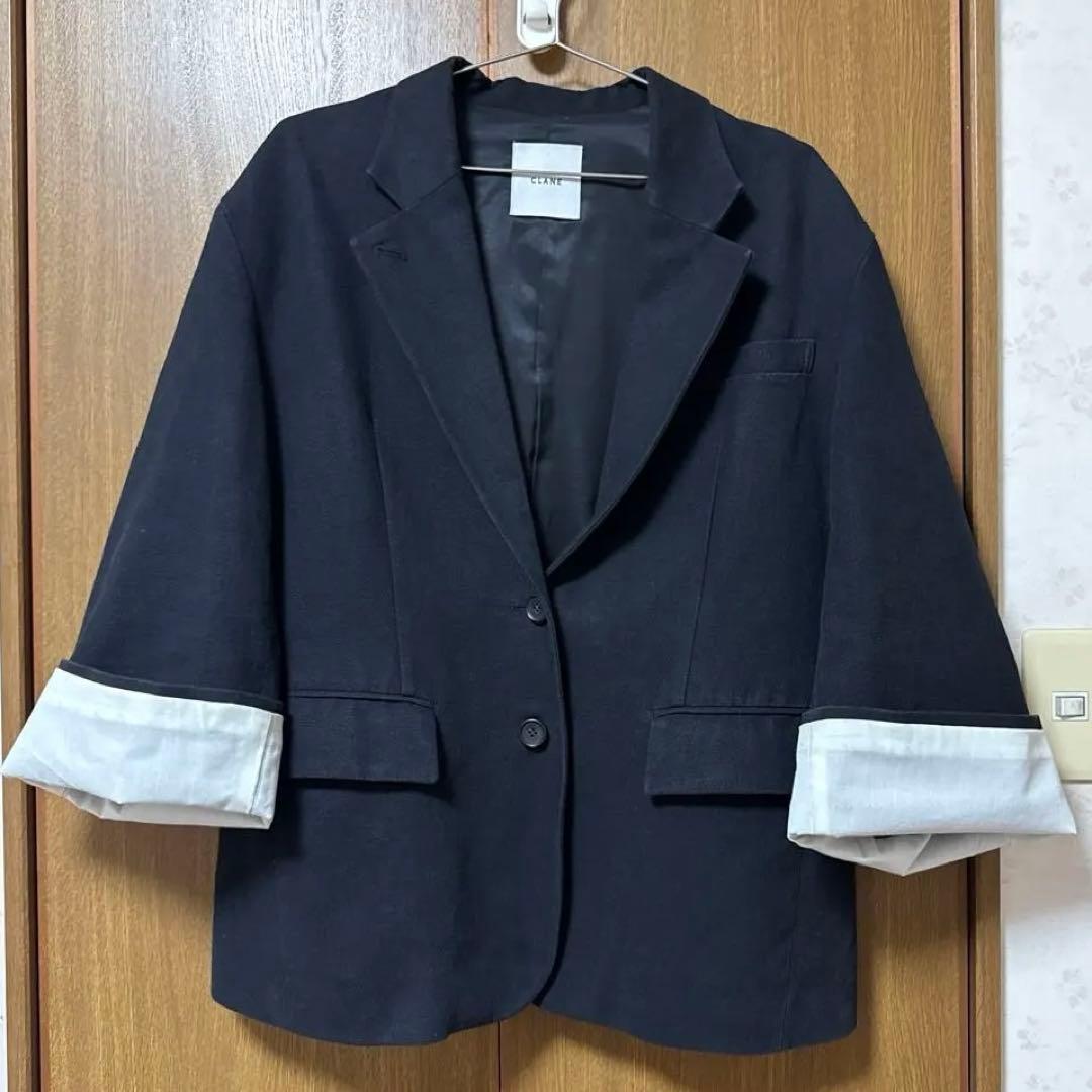 CLANE LOOSE BELL SLEEVE JACKET サイズ1