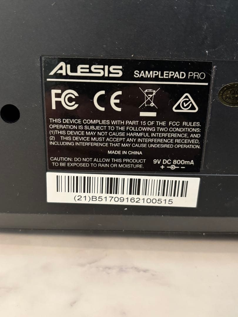 ALESIS SamplePad Pro ドラムパッドコントローラー アレシス