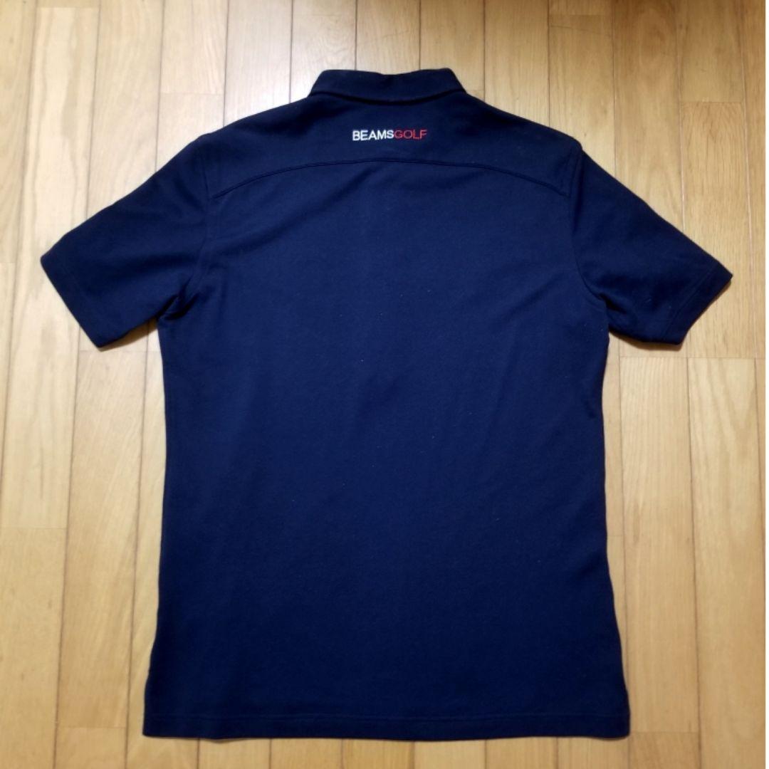 BEAMS GOLF半袖ポロシャツ　パープルレーベル　Lサイズ