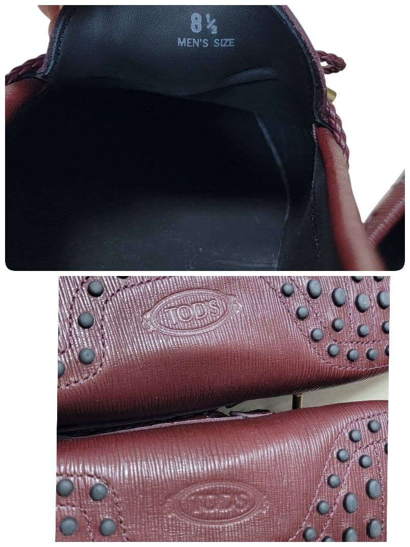 ほぼ未使用 イタリア製 トッズ TODS モカシン ドライビングシューズ