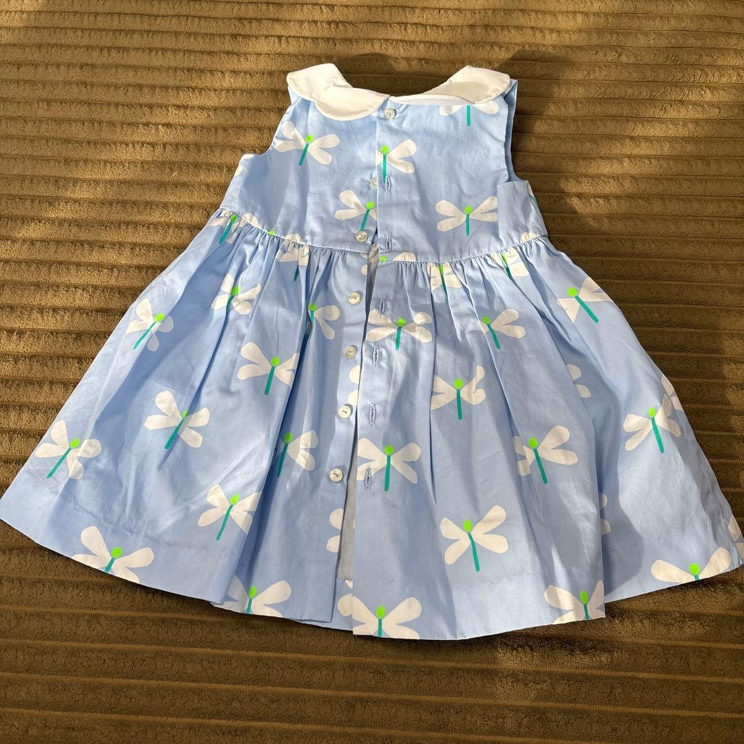 jacadi トンボ柄　ワンピース　18M 81cm