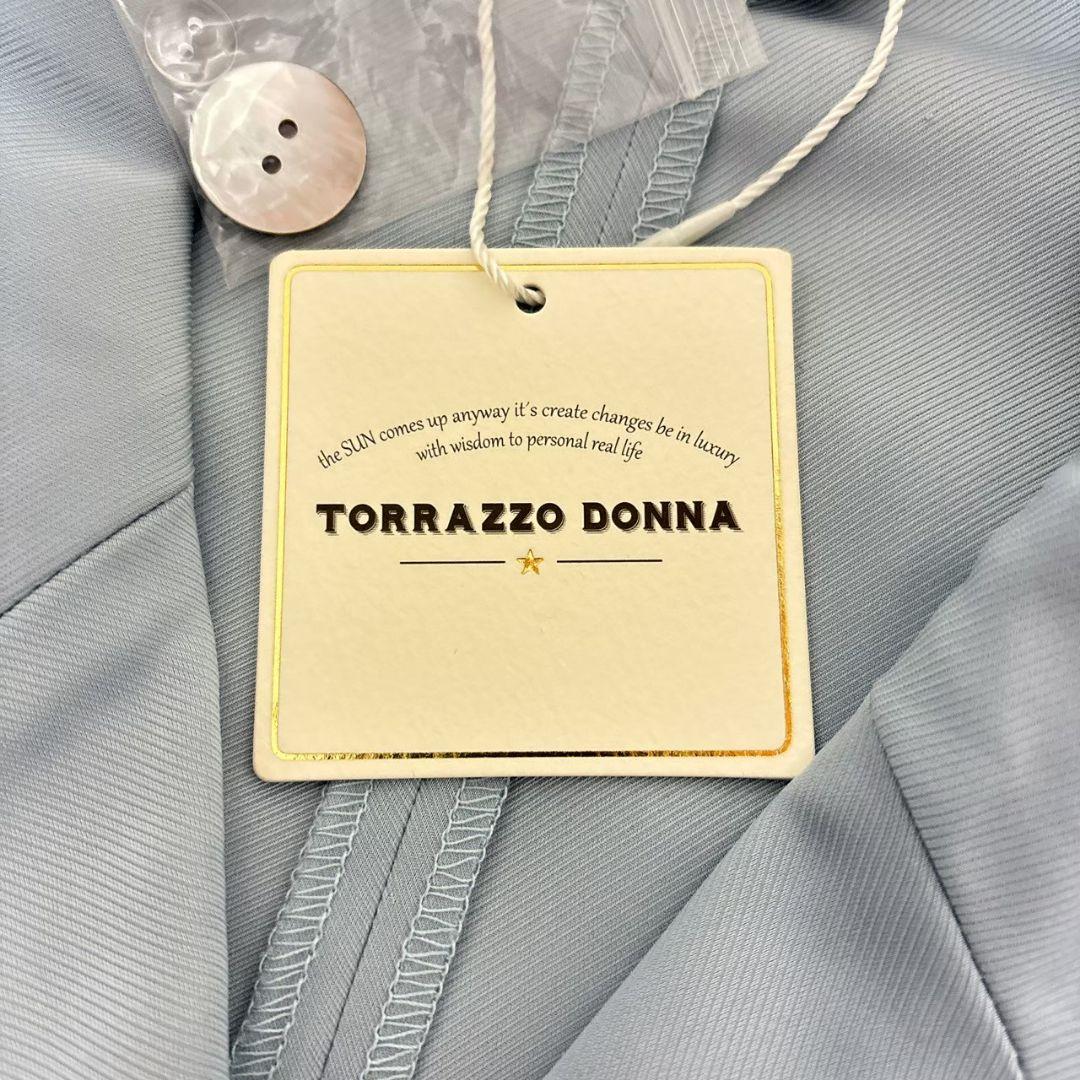 新品未使用　torrazzodonna　2way　ジャケット　ブルー　青　F