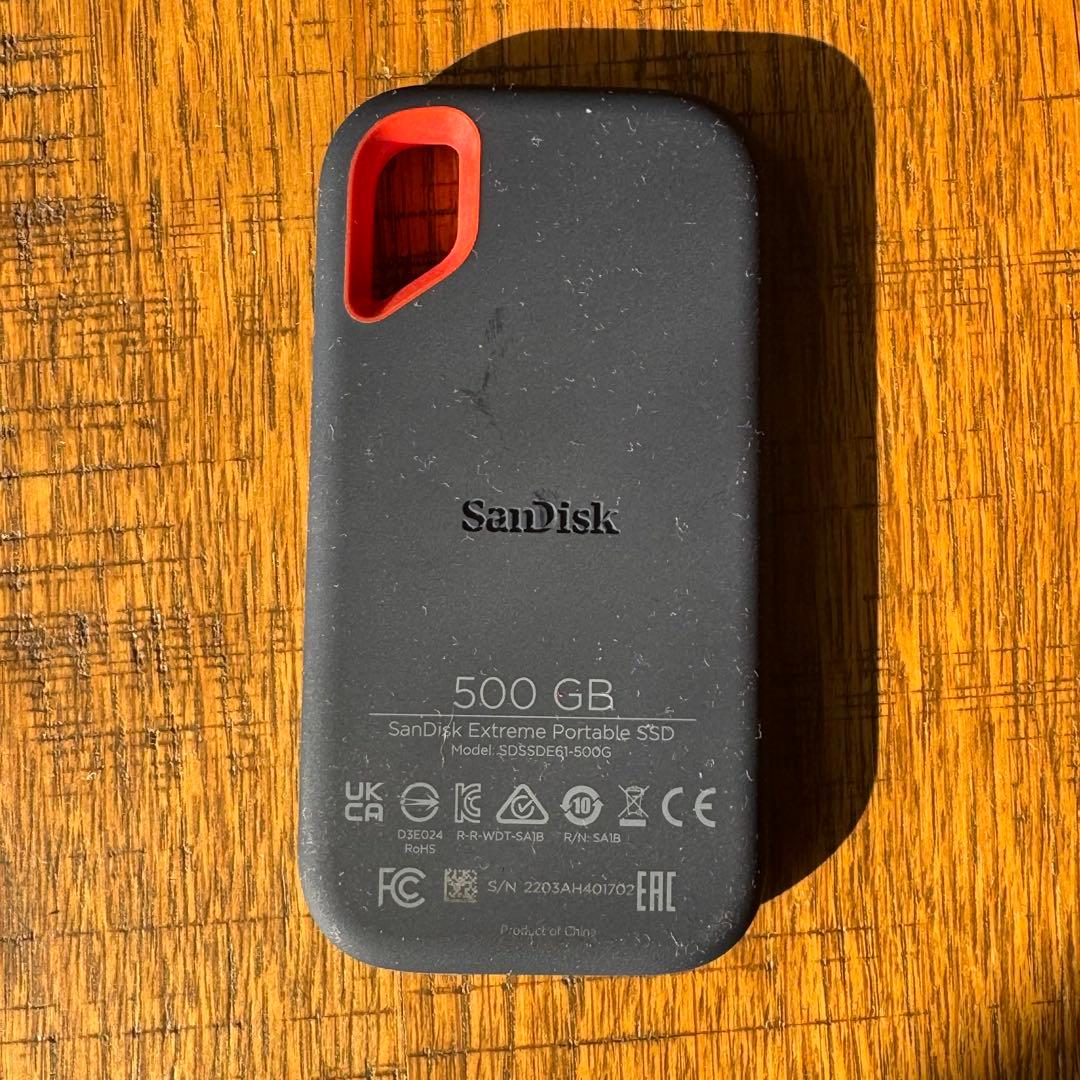 SanDisk Extreme SSD 500GB サンディスク