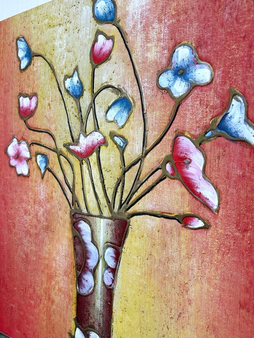 絵画　油絵　壁掛け　作者不明