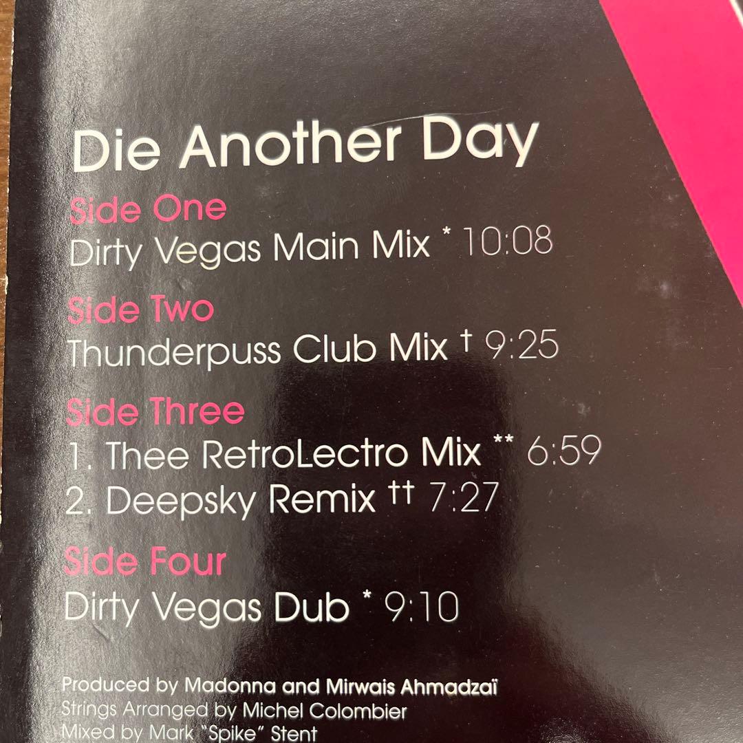 Madonna Die Another Day 12インチレコード