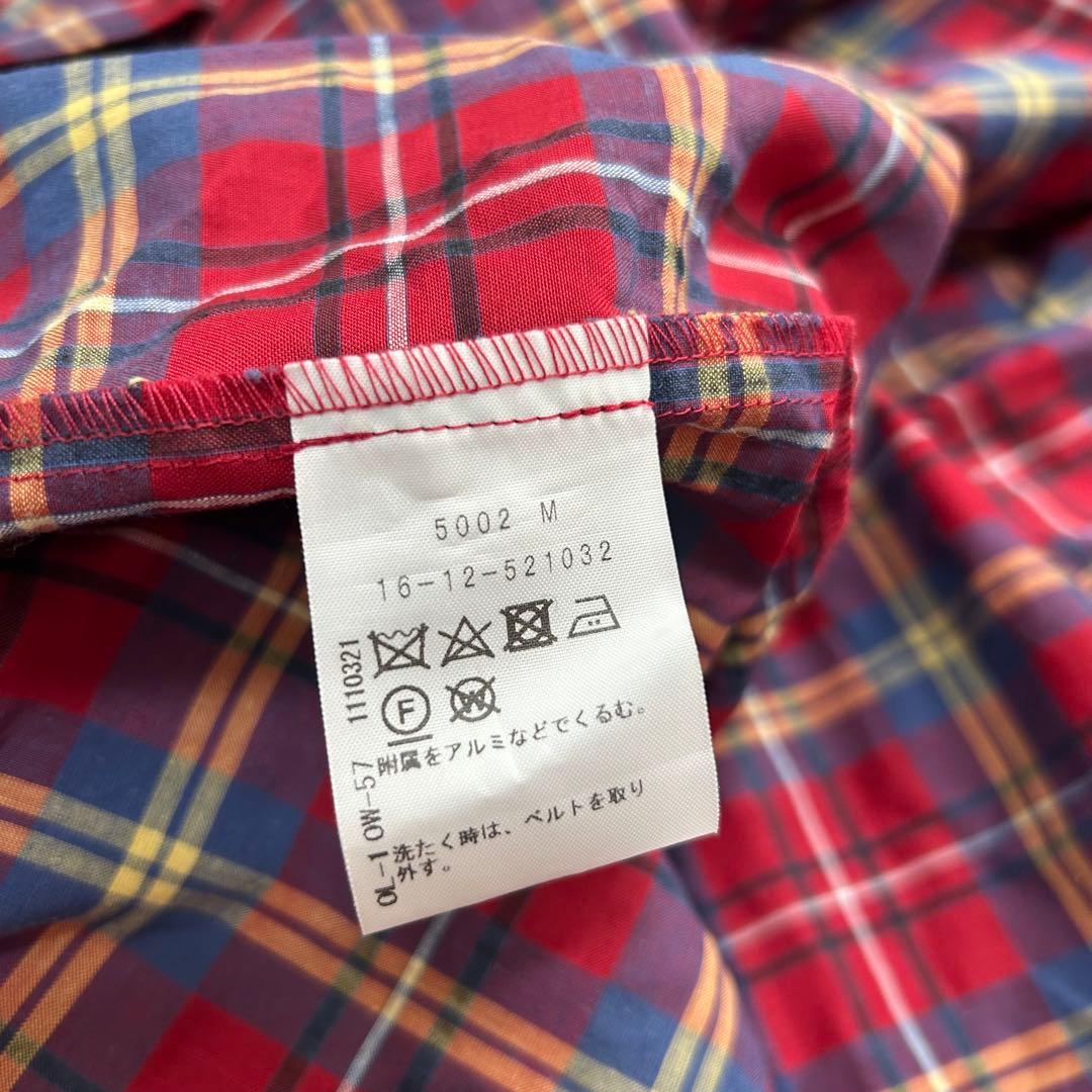 17770✨ヴィヴィアンウエストウッド タータンチェックギャザー袖シャツドレス