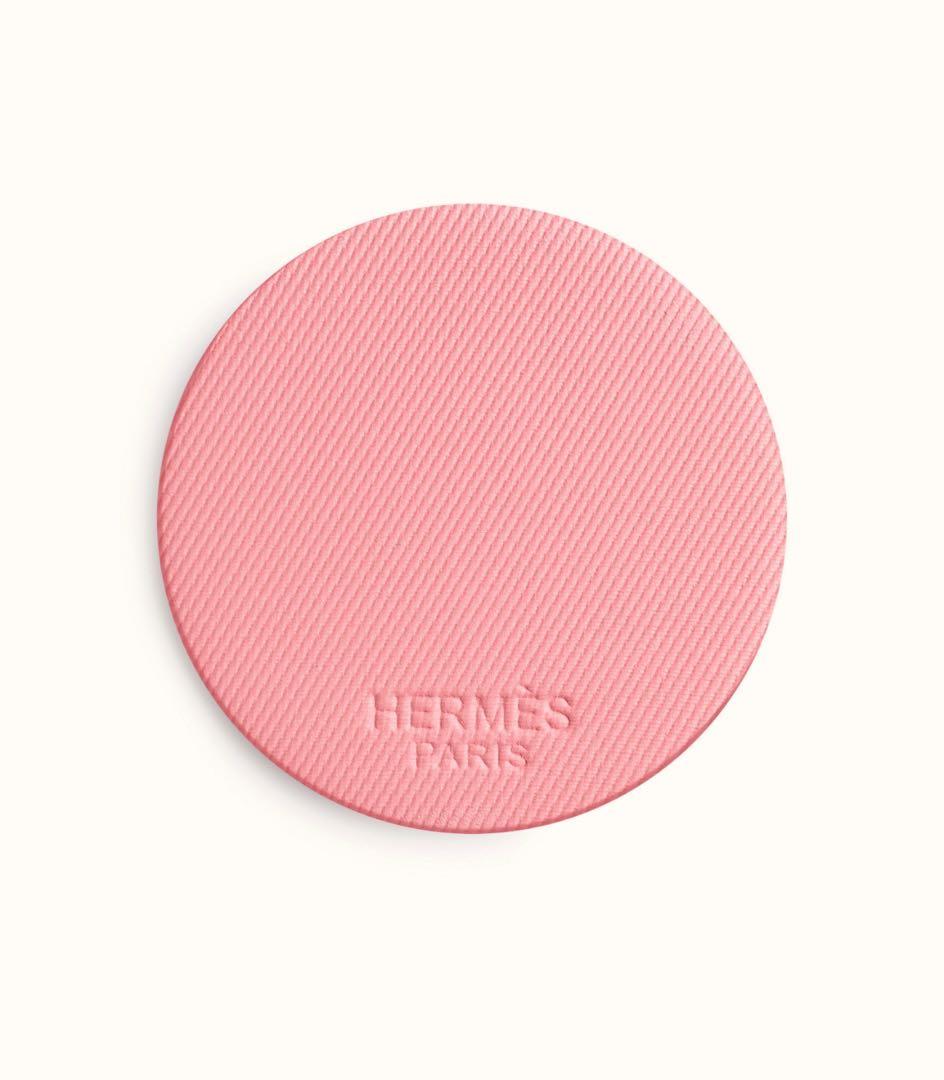 新品　HERMES ローズ　エルメス　チーク