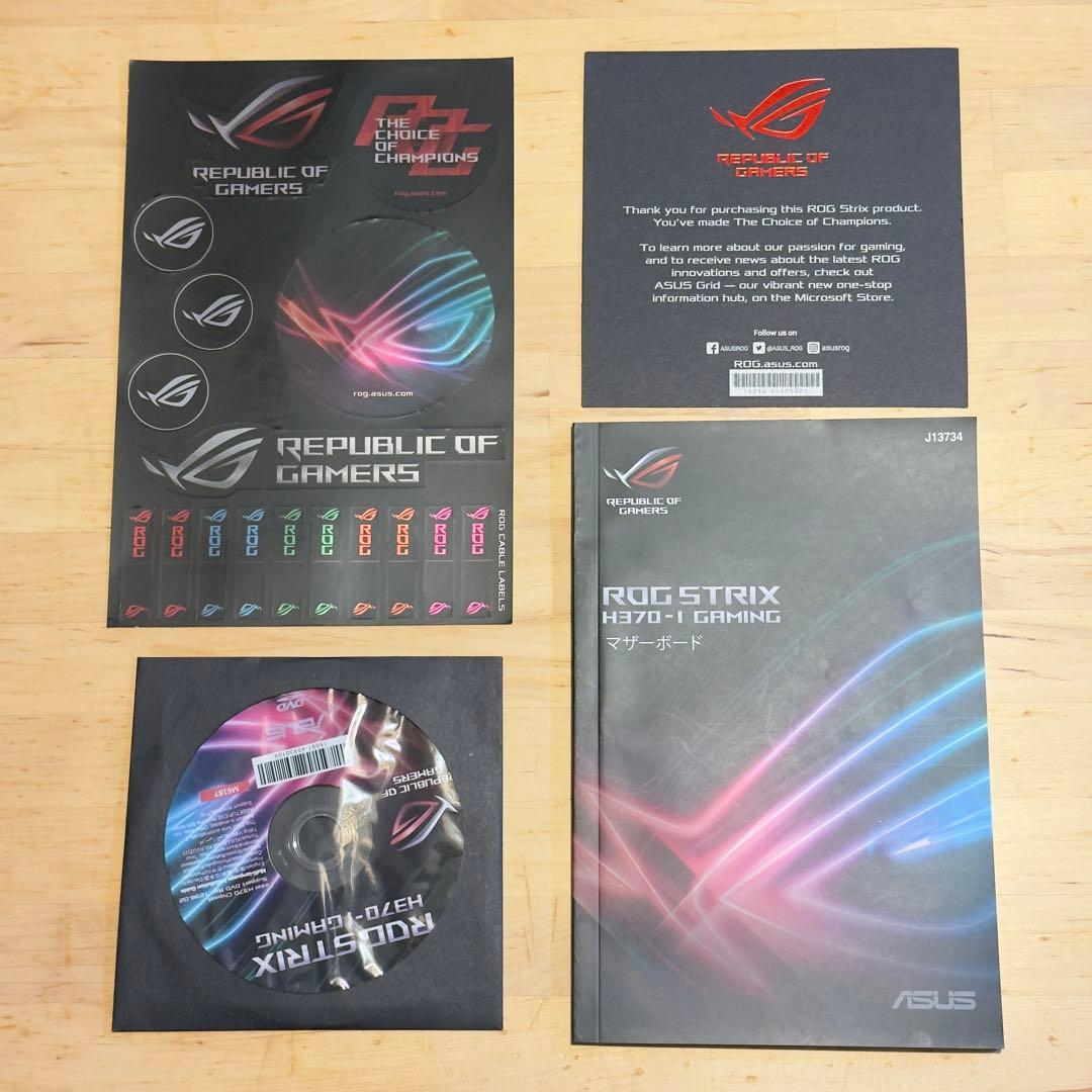ASUS ROG STRIX H370-I GAMING マザーボード