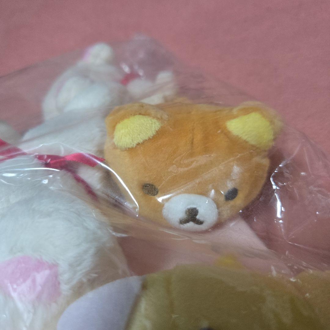 リラックマ ぬいぐるみセット ローソン限定 もちぺったん てのりぬいぐるみセット
