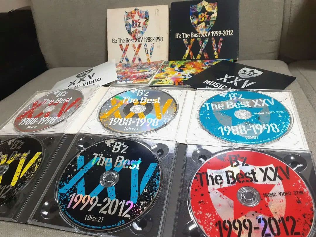 B'z DVDセット