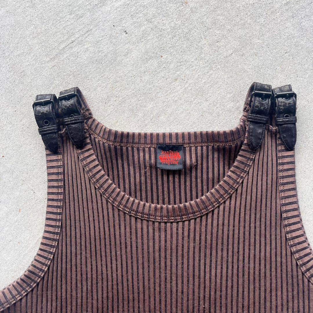 トップス Jean Paul Gaultier - stripe tank top 48