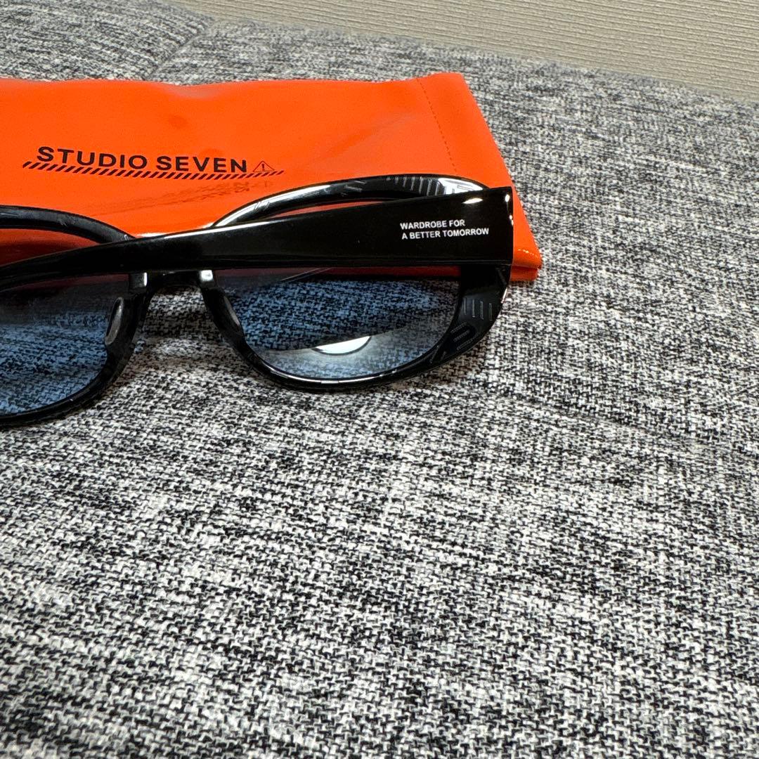 STUDIO SEVEN Zoff サングラス　ブルーレンズ
