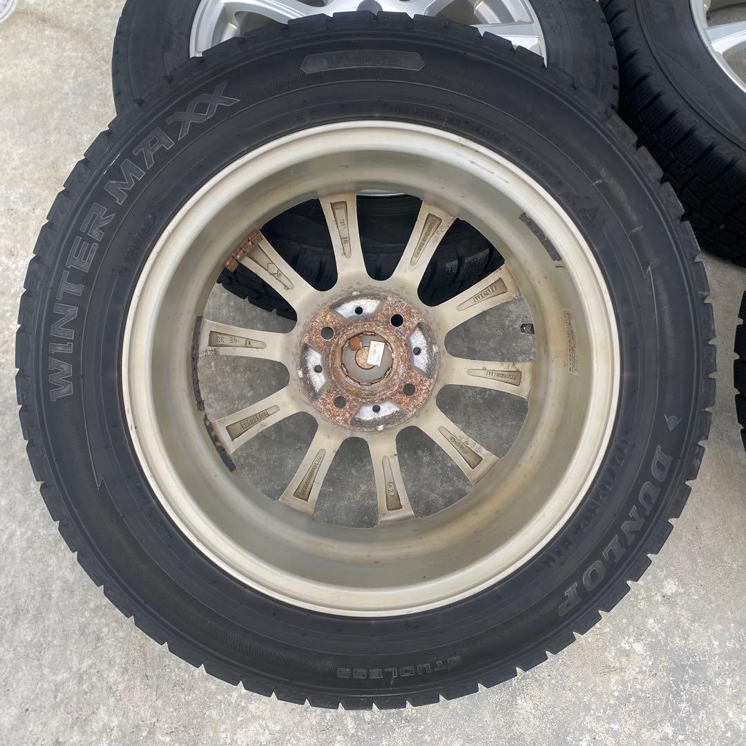 ダンロップ　WM02 175/65R15 2022年製 スタッドレスアルミセット