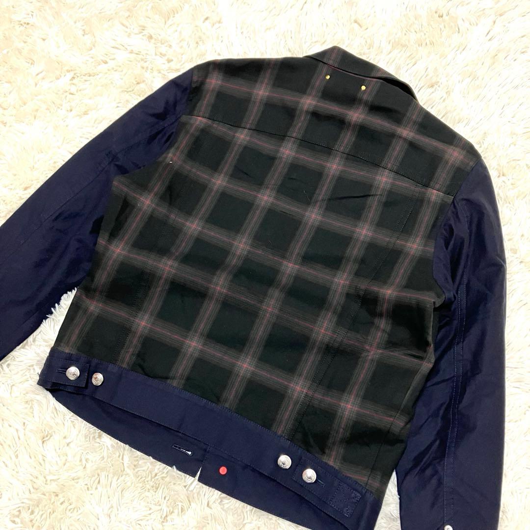 【現行タグ】PaulSmith ポールスミス　チェック　　ブルゾン　ジャケット