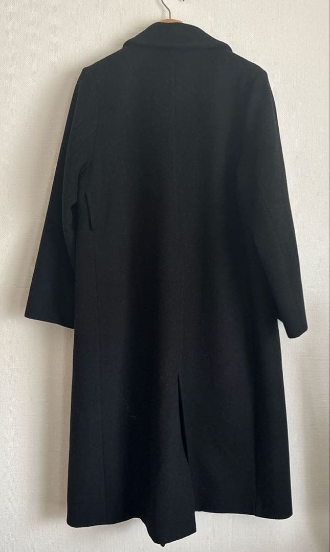 【完売品】crewre アジャスタブルウールロングコート サイズ2インクブラック