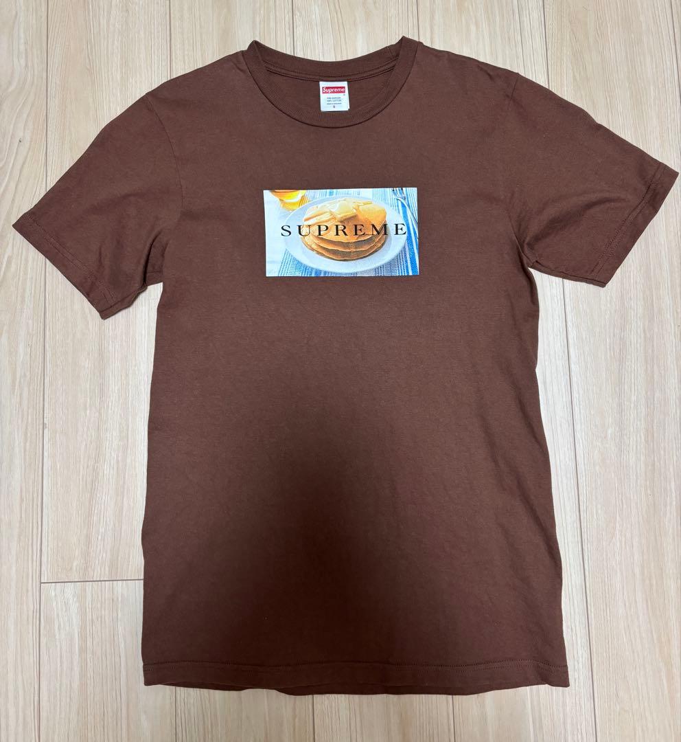 supreme Pancakes Tee Brown Sサイズ